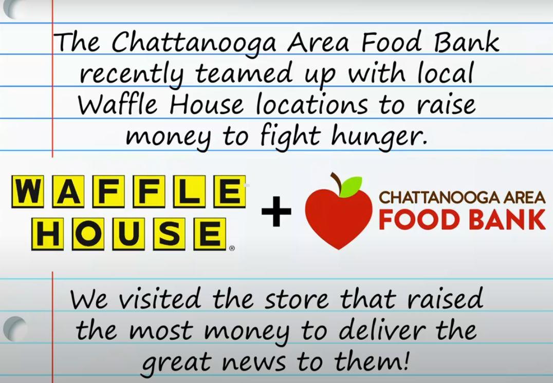 Waffle House and the Chattanooga Area Food Bank - Cover Image